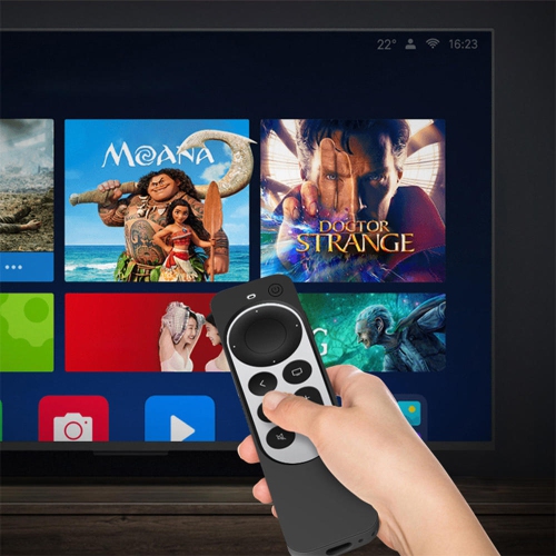 Silicone Remote Case and TV Box Case for Apple TV 4K/Apple TV HD, Black