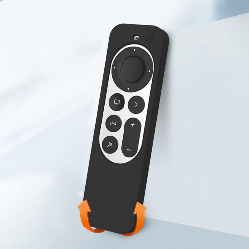 Silicone Remote Case and TV Box Case for Apple TV 4K/Apple TV HD, Black