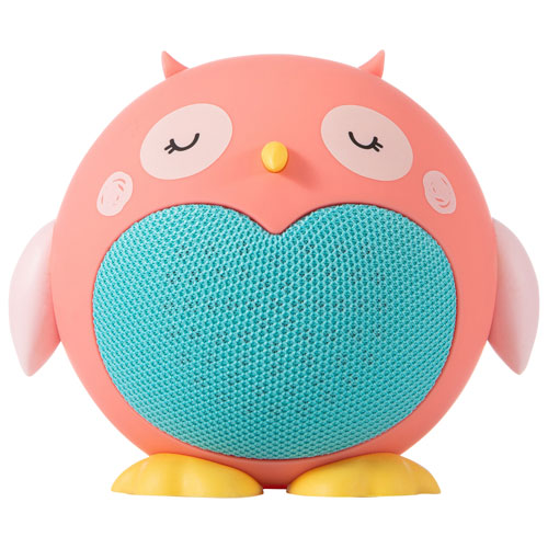 Planet Buddies Bluetooth Wireless Kids Speaker - Pink/Owl