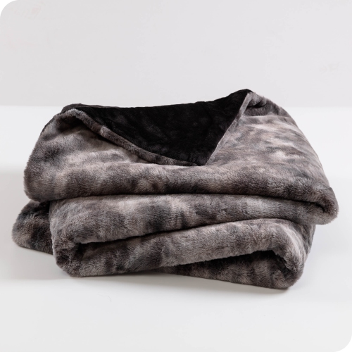 Bare Home Faux Fur Blanket - Ultra-Soft Blanket - Luxurious Fuzzy Warm Blanket - Cozy Lightweight Soft Blanket