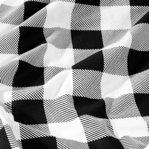 Bare Home Flannel Duvet Cover and Sham Set - 100% Cotton, Velvety Soft Heavyweight, Double Brushed Flannel