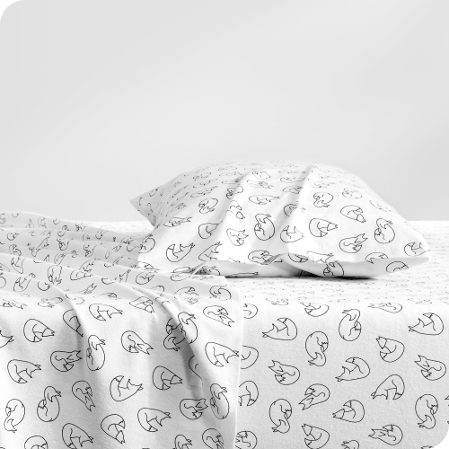 Bare Home Flannel Sheet Set 100 Cotton, Velvety Soft Heavyweight