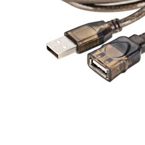 USB 2.0 Booster AA Extension Cable 50Ft 15M For Printer PC Webcam Scanner 50 F