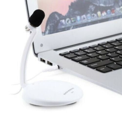 3.5mm Desktop Tie-clip Microphone for PC Laptop Notebook Skype Audio Record