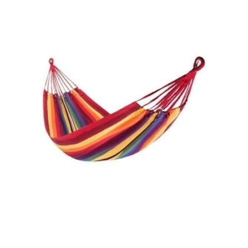 Camping Hammock Colorful Multifunctional Cotton Fabric Canvas Travel Hammocks