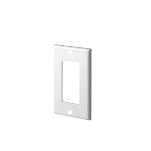 Single Gang Receptacle Decorator Wall Plate