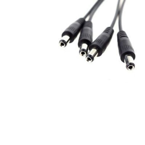 DC Power Splitter Cable Cord Adapter 1 Female to 4 Male CCTV Security Camera DVR