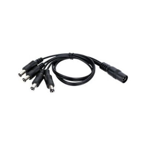 DC Power Splitter Cable Cord Adapter 1 Female to 4 Male CCTV Security Camera DVR