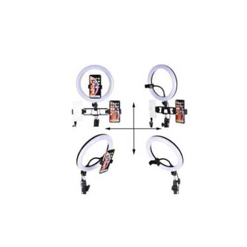 Selfie Ring Light With Tripod Stand and Phone Holder LED Makeup Circle Lamp