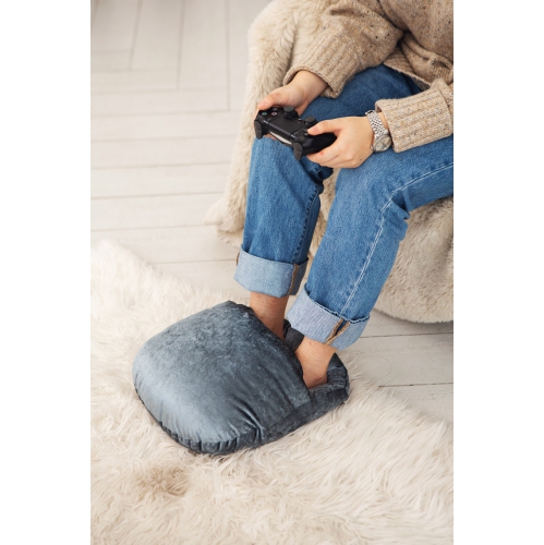 The Kushie - Cozy Foot Cushion - Cool Blue