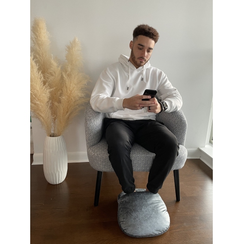 The Kushie - Cozy Foot Cushion - Cool Blue