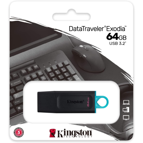 Microsoft Office 2024 Home | 1 Person, One-Time Purchase, Retail Box, English (PC/Mac) w/ Kingston 64GB USB 3.2 Drive