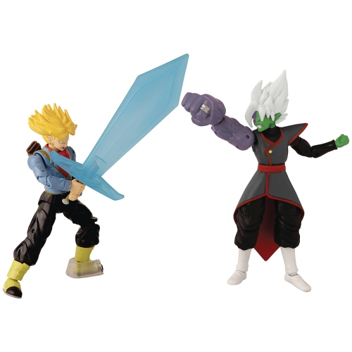 Dragonball Super 6 Inch Action Figure Dragon Stars 2-Pack - Trunks vs Fusion Zamasu