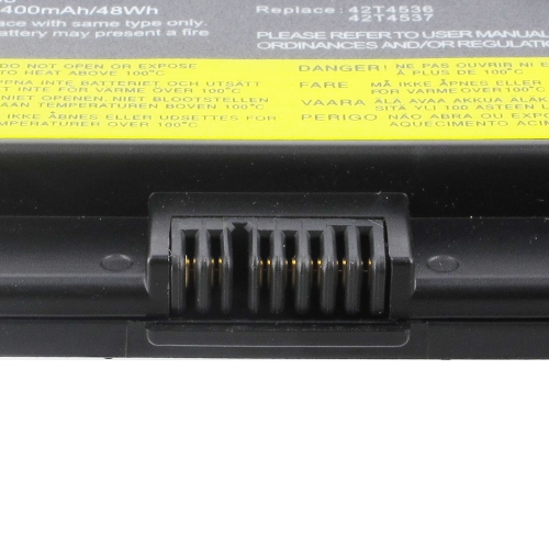 DR. BATTERY - Replacement for Lenovo ThinkPad X200si 7465 / 7466 / 42T4835 / 42T4837 / 43R9253 / 43R9254 / 43R9255 / 42T4534 [10.8V / 4400mAh / 48Wh]