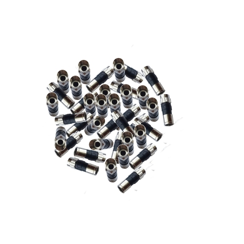 PPC EX6 PLUS RG-6 Snap & Seal Outdoor Compression Connector, Comcast, DTV and Dish Approved