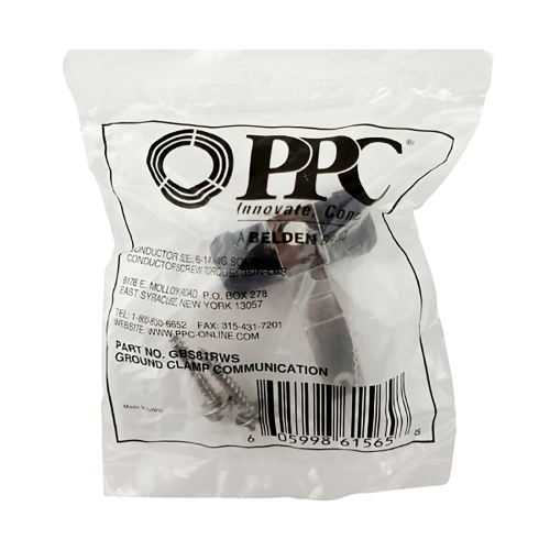 Ground Block Clamp with F81 and Weather Boot PPC GBS81RWS