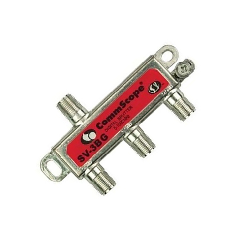 Commscope SV-3BG 3-way Balanced Coaxial Splitter, 5-1002 Mhz