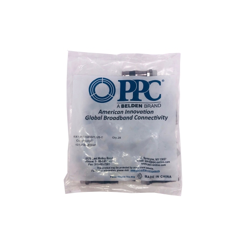 PPC Belden EX11N716WSPLUS AquaTight Compression Connectors - Bag of 25