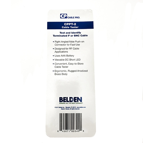 Belden CPPT-2 Cable Tester
