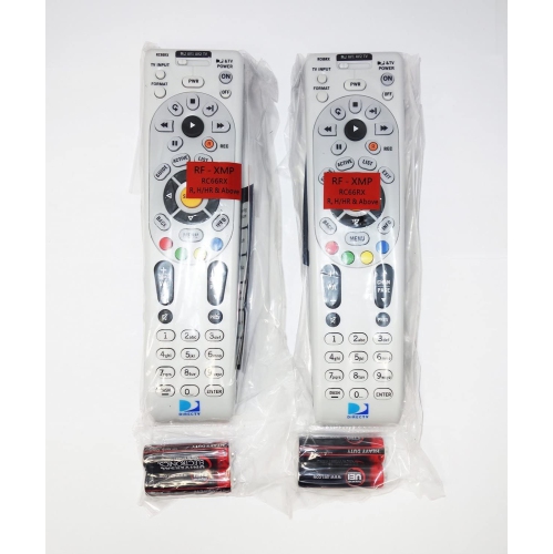 2 Pack - DIRECTV RC66RX IR/RF Remote Control