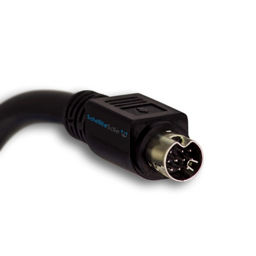 SatelliteSale DirecTV Audio Video RCA Composite/Component Replacement Cable Universal Wire PVC Black Cord