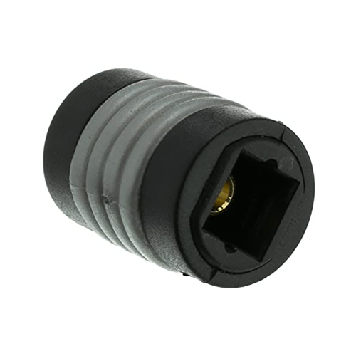 Optical Toslink Female to Female Extension Cable Coupler Adapter, Black