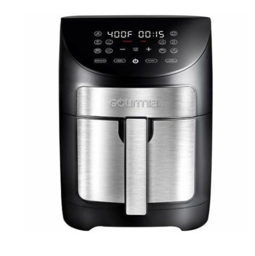 Gourmia 7 Quart Digital Air Fryer With Preheat and Turn Reminder