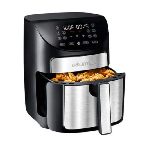 Gourmia 7 Quart Digital Air Fryer With Preheat and Turn Reminder