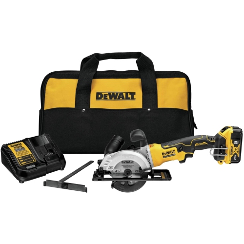 DEWALT DCS571P1 ATOMIC 20V MAX* BRUSHLESS 4-1/2 IN. CORDLESS CIRCULAR SAW KIT