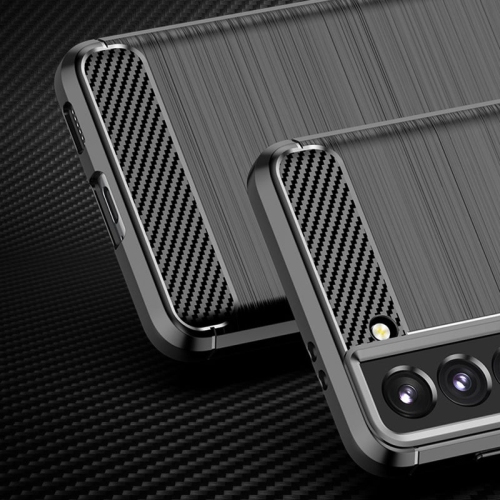 PANDACO – Étui en métal brossé rouge pour Galaxy S21 FE de Samsung