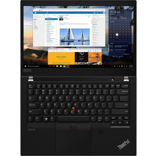 Refurbished (Good) - Lenovo ThinkPad T14 Gen 2 20XK000LUS 14" Laptop, AMD Ryzen 5 PRO-5650U, RAM 16 GB, 512 GB SSD, Windows 10 Pro 64 bit OS Installed U.S. English Black