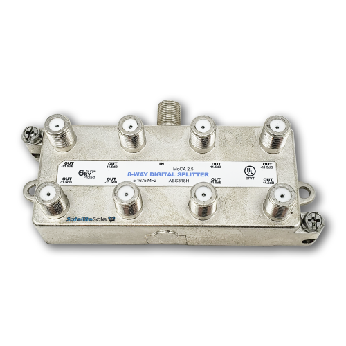 Amphenol 8-Way Digital Coaxial Splitter MoCA 2.5 ABS318H