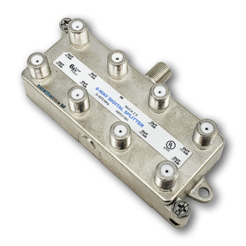 Amphenol 8-Way Digital Coaxial Splitter MoCA 2.5 ABS318H