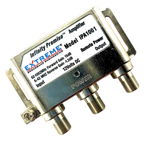 Extreme Broadband Infinity Premise Amplifier Silver Color IPA1001
