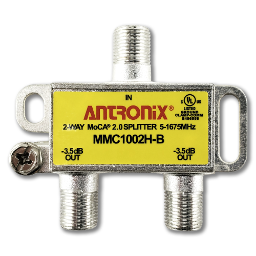 2 Way Antronix MMC1002H-B 5-1675 MHz MoCA 2.0 Splitter for Frontier Formerly Verizon Fios