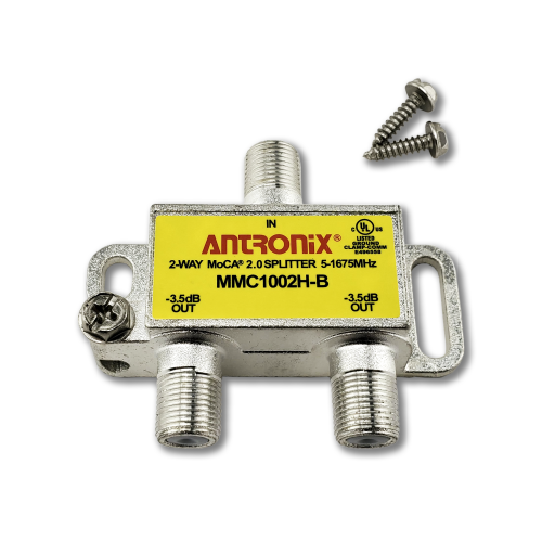 2 Way Antronix MMC1002H-B 5-1675 MHz MoCA 2.0 Splitter for Frontier Formerly Verizon Fios