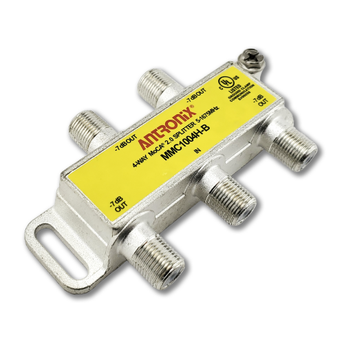4 Way Antronix MMC1004H-B 5-1675 MHz MoCA 2.0 Splitter for Frontier Formerly Verizon Fios