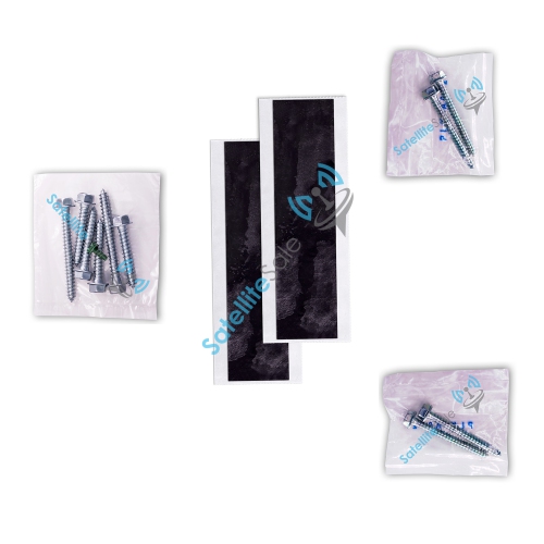 SatelliteSale Universal J Pipe Antenna Mount 2″ Outdoor With Monopoles for Satellite Dish HDTV