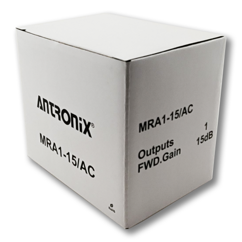 Antronix MRA1-15AC Amplifier, 1 Port,15dB Gain, Output 5-1002Mhz + Power Adapter