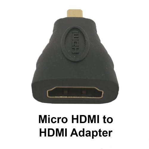 SatelliteSale Digital HDMI Female to Micro HDMI Male Adapter PVC Black