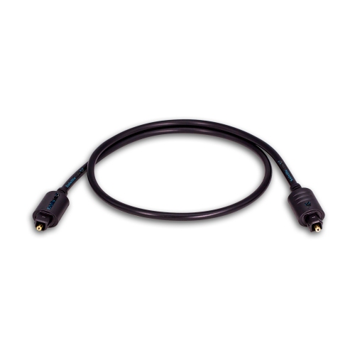 SatelliteSale Digital Toslink SPDIF Audio Optical Fiber Cable Universal Wire PVC Black Cord