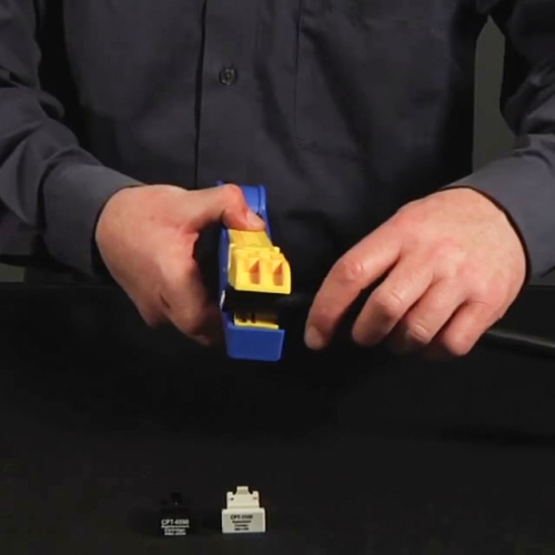 CablePrep SCPT-6591 Super CPT Cable Stripping Tool RG-6, 59, 7, and 11 Cables