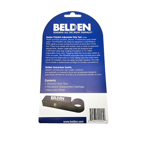 Belden PSA59/6 Adjustable Cable Strip Tool