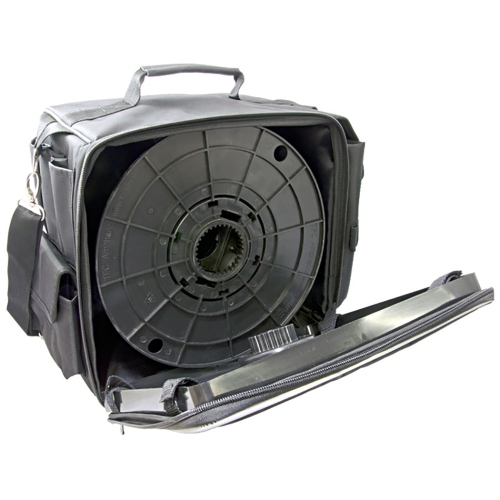 SatelliteSale Kit of Amphenol’s Innovative and Sustainable Tech Service Bag Reel and 500' White and Black Cables