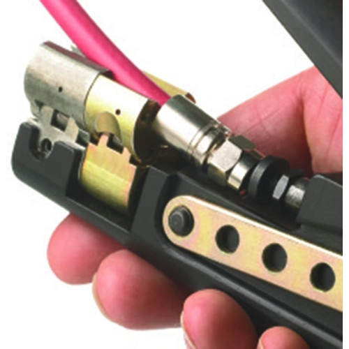 CablePrep Cobra 360 Fixed Coax Dual Compression Tool RG-6/59/7/11 & RCA