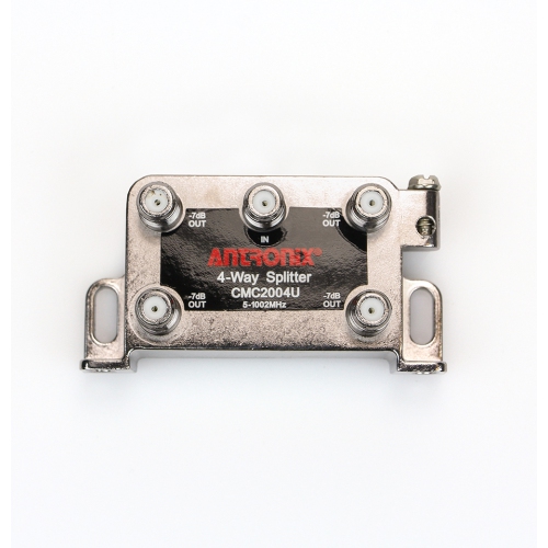 Antronix CMC2004U 4-Way Universal MoCa Splitter -3.5dB -7dB 5-1002 MHz High Performance for Coax Cable TV & Internet