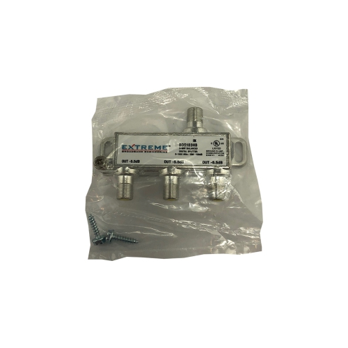 Extreme 3-Way Balanced HD Digital High Performance Coax Cable Splitter BDS103HB