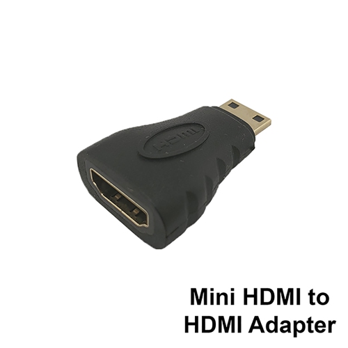 SatelliteSale Digital HDMI Female to Mini HDMI Male Adapter PVC Black