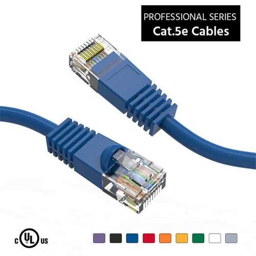 3 FT CAT5 Cable Ethernet Lan CAT5e RJ45 Network Patch Cord Internet Router BLUE