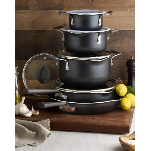 T-fal Stackable - 10 piece pot set - B198SA74